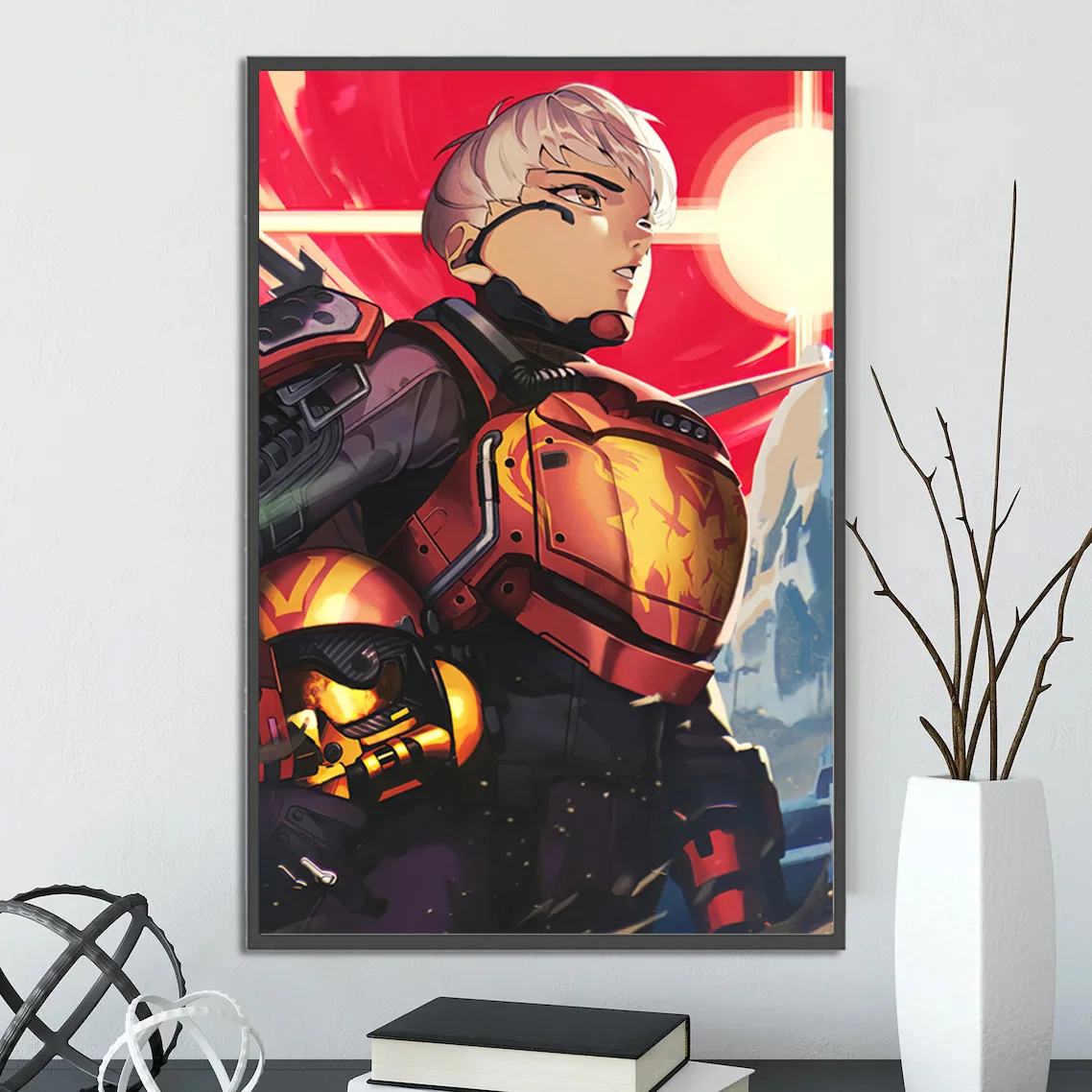 Apex Legends Valkyrie Wall Art | Premium Battle Royale Character Print