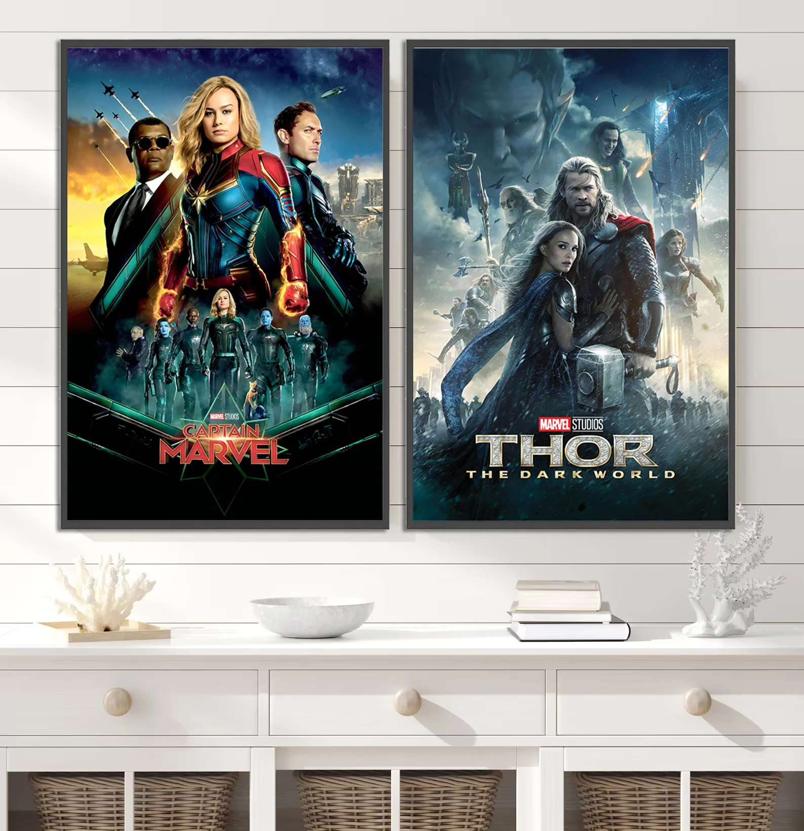 Avengers: Infinity War Movie Poster | Epic Marvel Cinematic Universe Wall Art Print | Featuring Thanos, the Infinity Stones, and the Full Cast - View 4