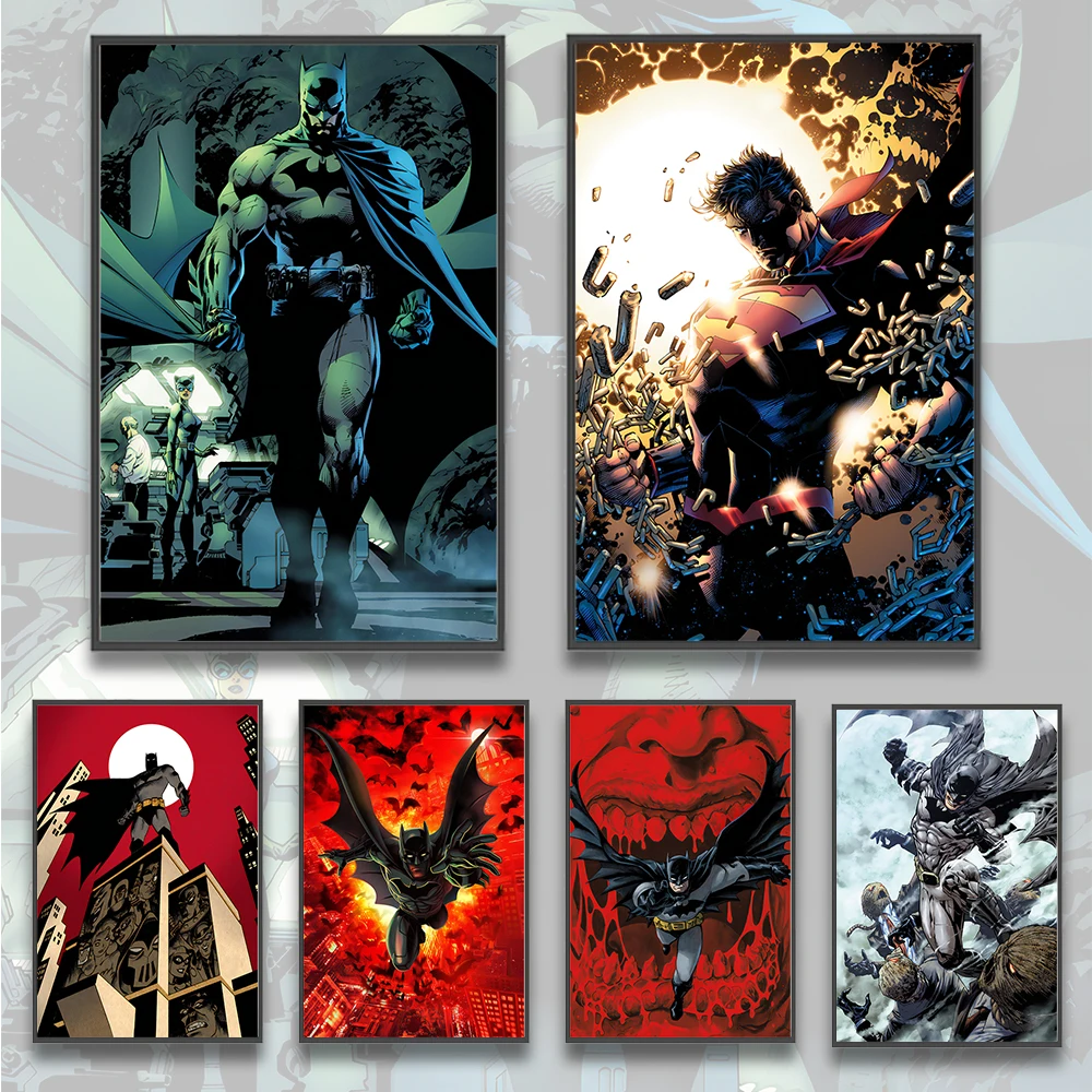 Batman Beyond Wall Art | Terry McGinnis as the Future Batman Print | DC Comics Neo-Gotham Poster - View 2