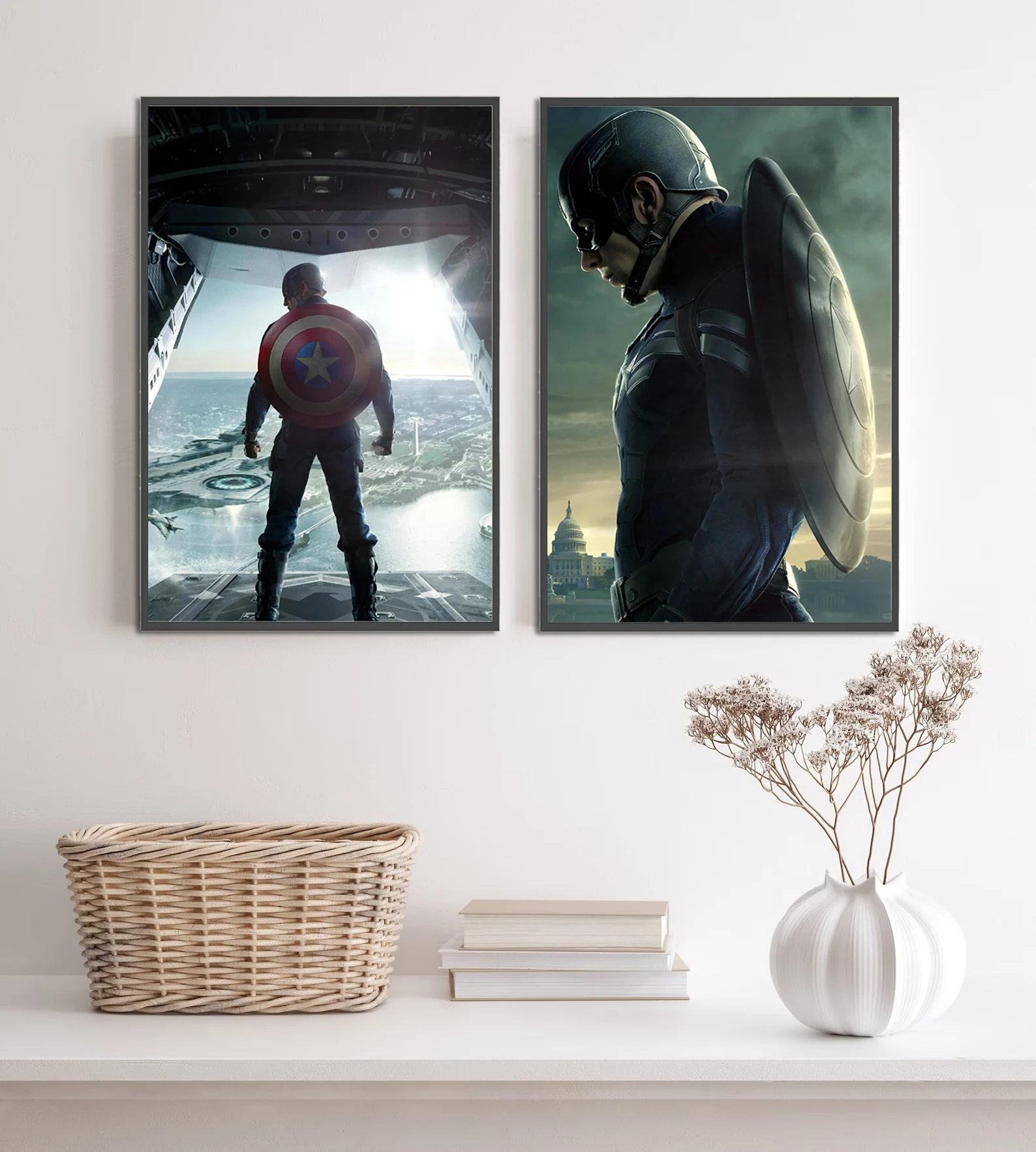 Captain America: Civil War Movie Wall Art | Captain America vs Iron Man Print | Marvel Film Decor - View 4