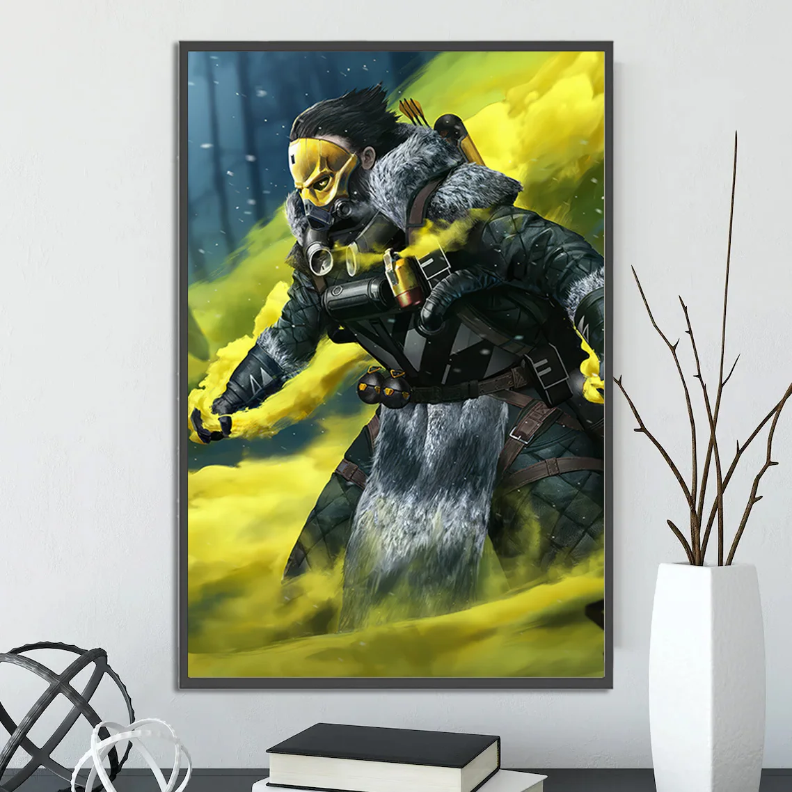 Caustic Apex Legends Wall Art | Epic Gaming Print of the Toxic Trapper