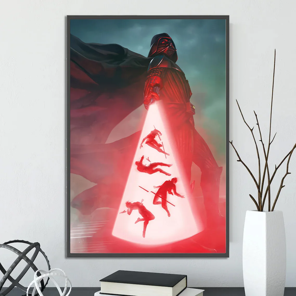 Darth Vader Wall Art: The Ultimate Sith Lord & Star Wars Villain Print