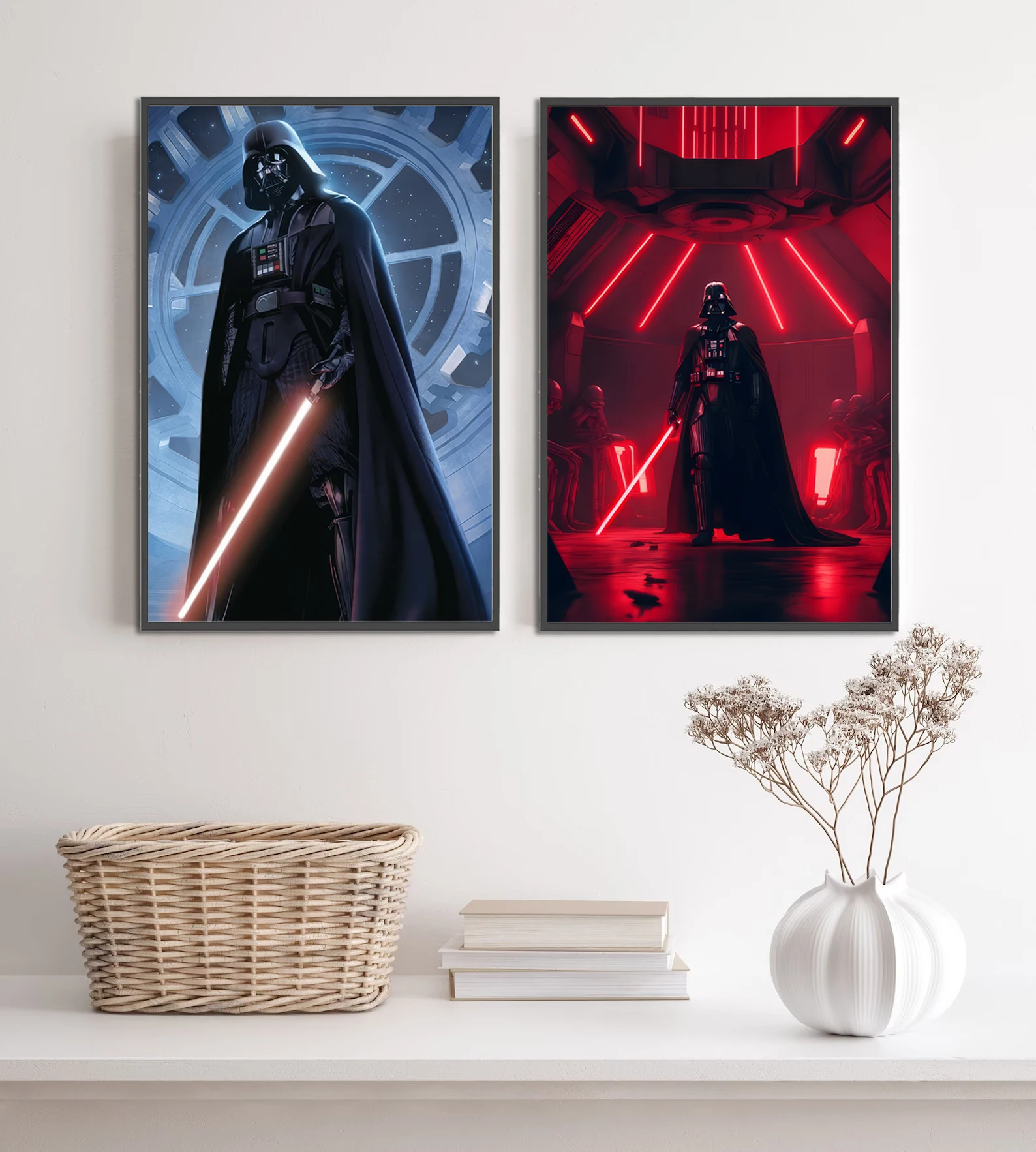 Darth Vader Wall Art: The Ultimate Sith Lord & Star Wars Villain Print - View 3