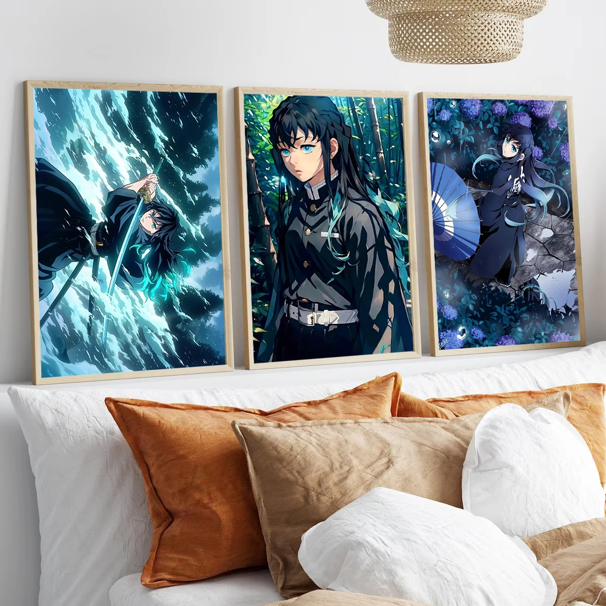 Demon Slayer Muichiro Tokito Wall Art | Kimetsu no Yaiba Hashira Print | Premium Anime Poster featuring the Mist Breathing Style - Image 4