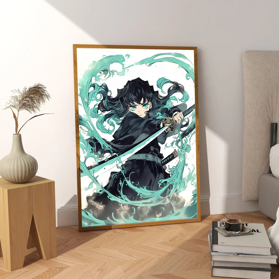 Demon Slayer Muichiro Tokito Wall Art | Premium Kimetsu no Yaiba Hashira Anime Print