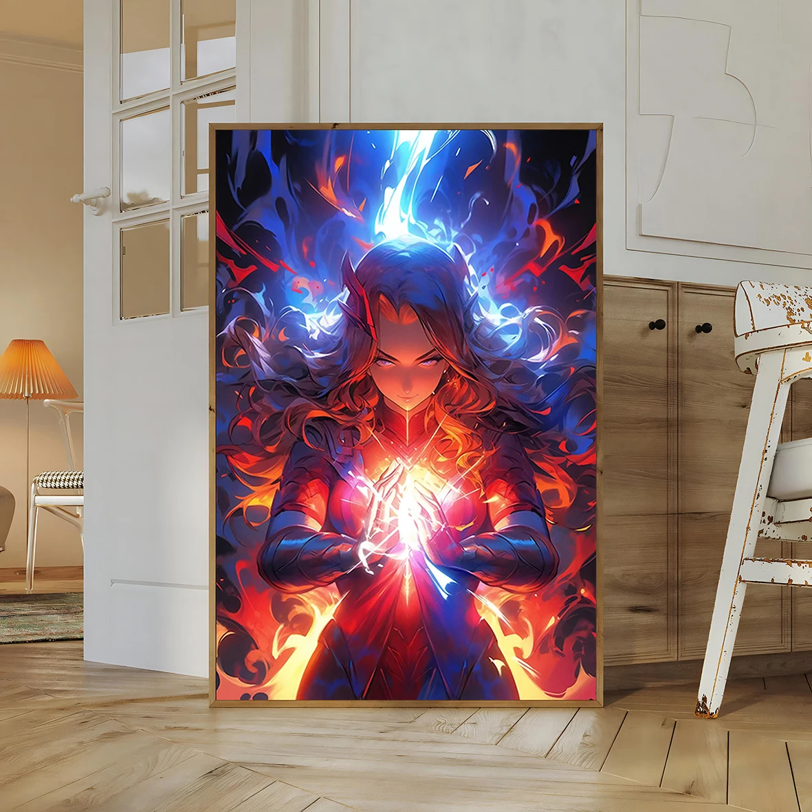 Diablo IV Sorcerer Wall Art | Epic Gaming Print for Fans of Diablo 4 Builds & Classes