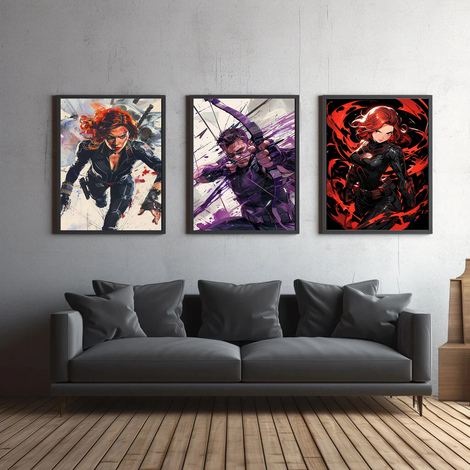 Hawkeye Clint Barton Wall Art | Marvel's Avengers Archer Print | Jeremy Renner MCU Poster - View 3