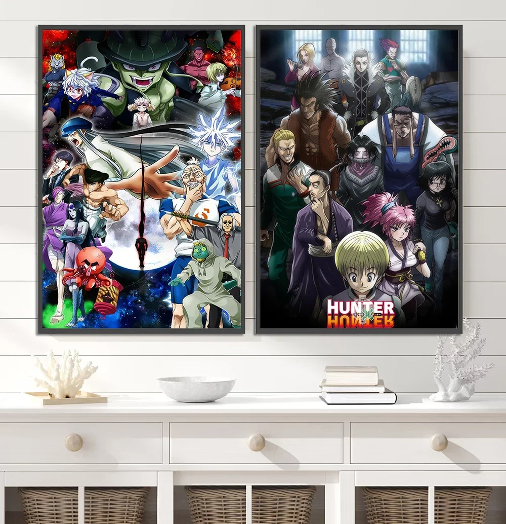 Hisoka Morow Hunter x Hunter Anime Wall Art | Premium Print of the Enigmatic Phantom Troupe Magician - View 4