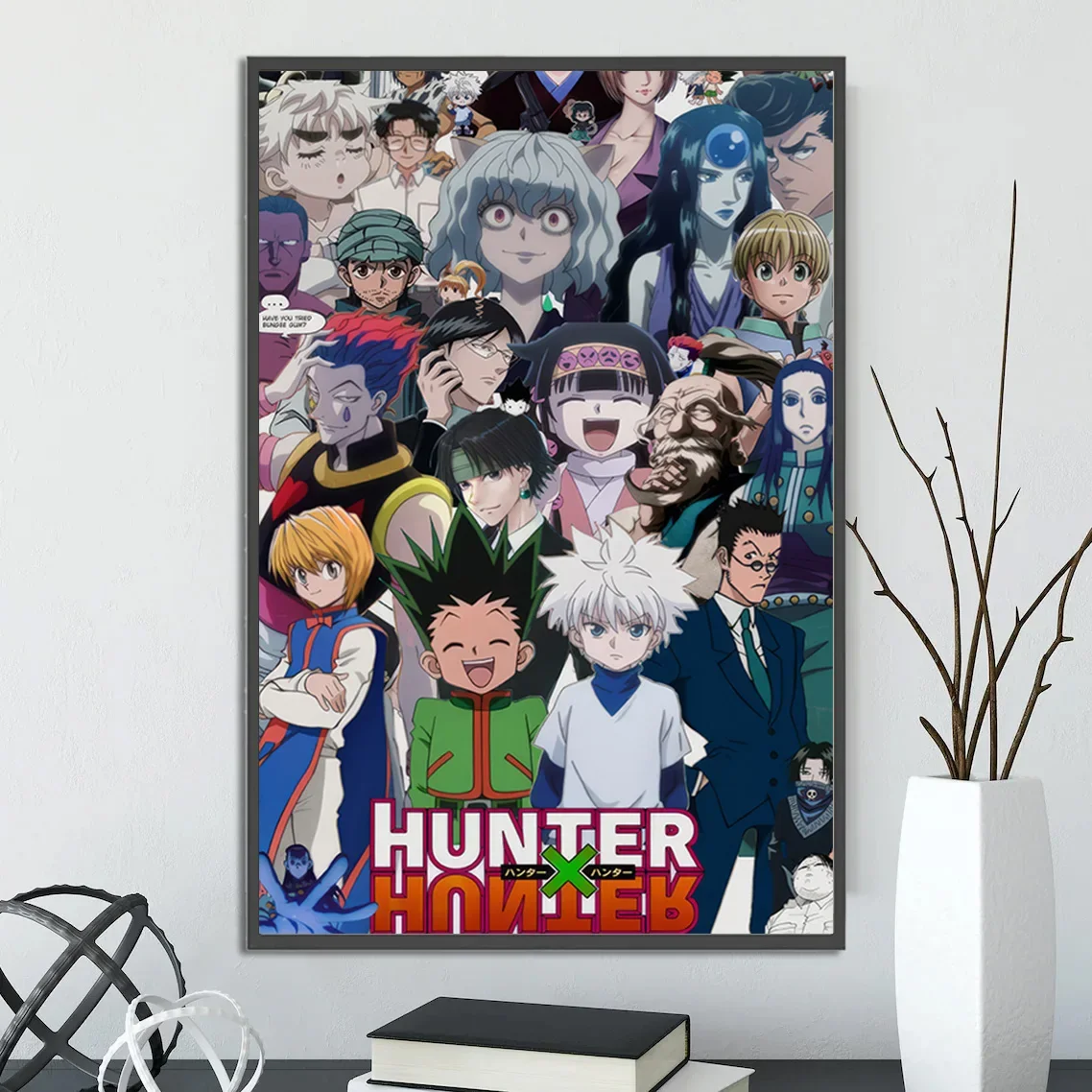 Hunter x Hunter Anime Poster | Wall Art ft. Gon, Killua & Phantom Troupe | Premium HxH Manga Print & Merchandise