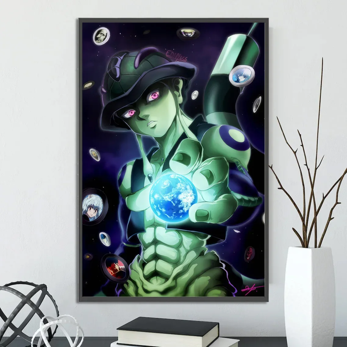 Hunter x Hunter Meruem Wall Art | Chimera Ant Arc Print | Epic Hunter x Hunter Anime & Manga Decor Feat. Gon Freecss, Killua Zoldyck & Netero