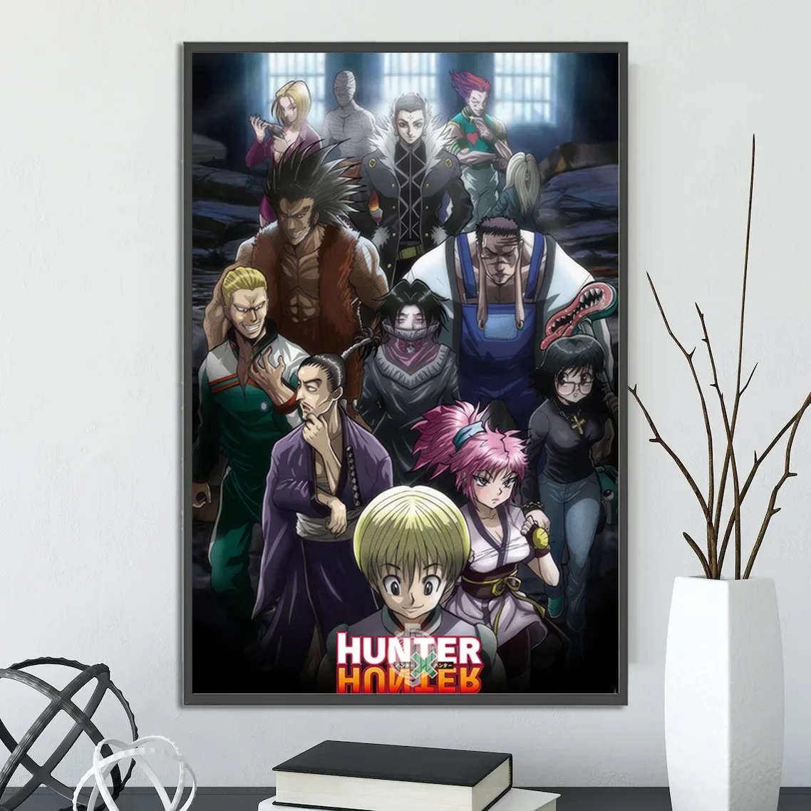 Hunter x Hunter Phantom Troupe Wall Art | Premium Anime & Manga Print Feat. Hisoka & All Troupe Members