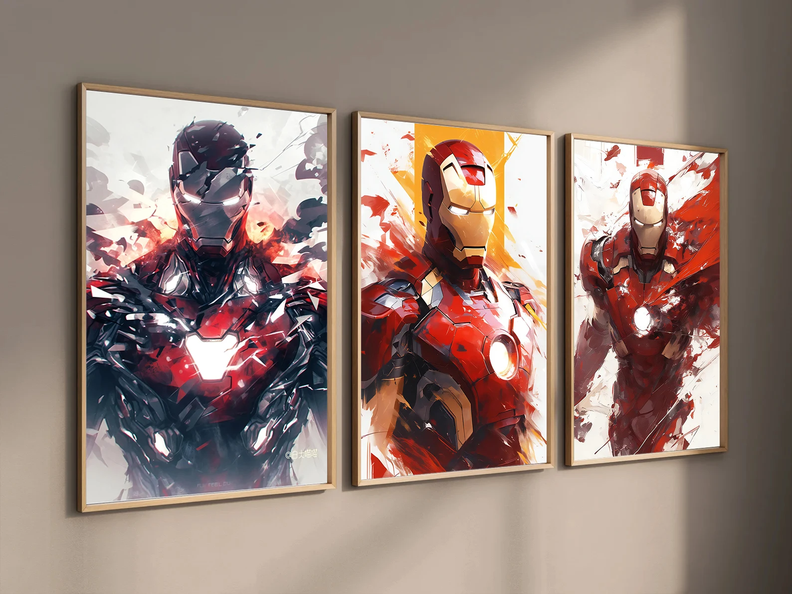 Iron Man Suit Wall Art | Tony Stark Print Inspired by Robert Downey Jr. | Marvel Cinematic Universe Collectible Poster - View 6