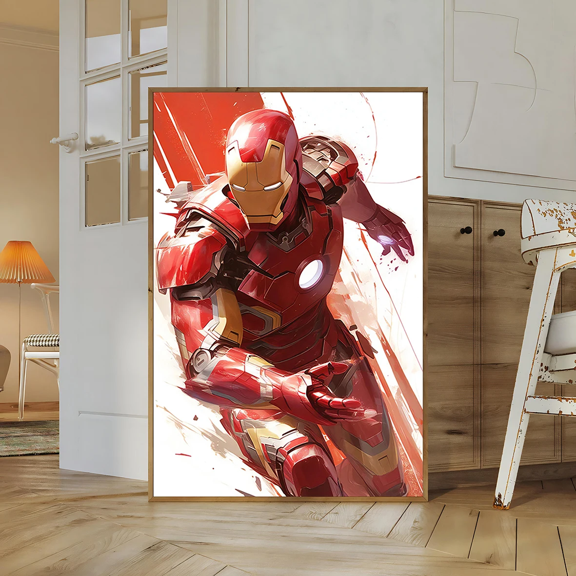 Iron Man Wall Art Print | Tony Stark in the Marvel Cinematic Universe | Robert Downey Jr. Avengers Poster