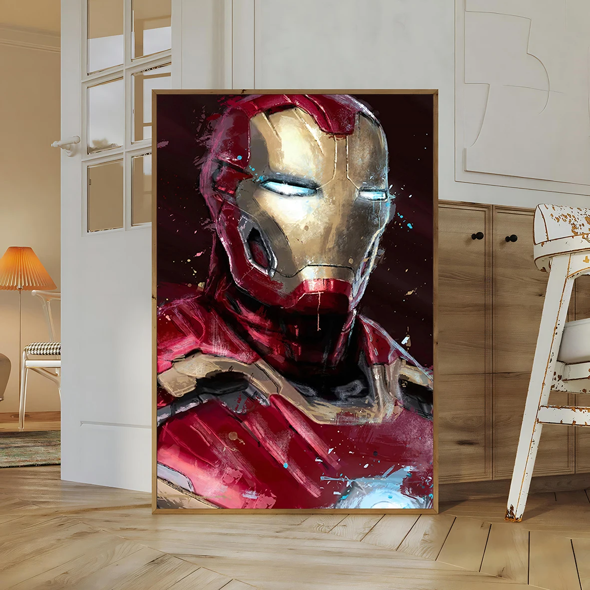 Iron Man Wall Art | Tony Stark MCU Print Feat. Robert Downey Jr. | Marvel Cinematic Universe Collectible Poster