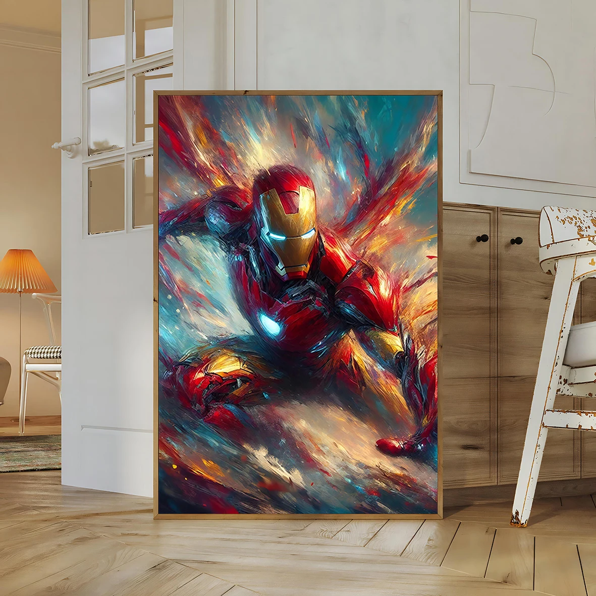 Iron Man Wall Art | Tony Stark Print Feat. Robert Downey Jr. | Official Marvel Cinematic Universe (MCU) Poster
