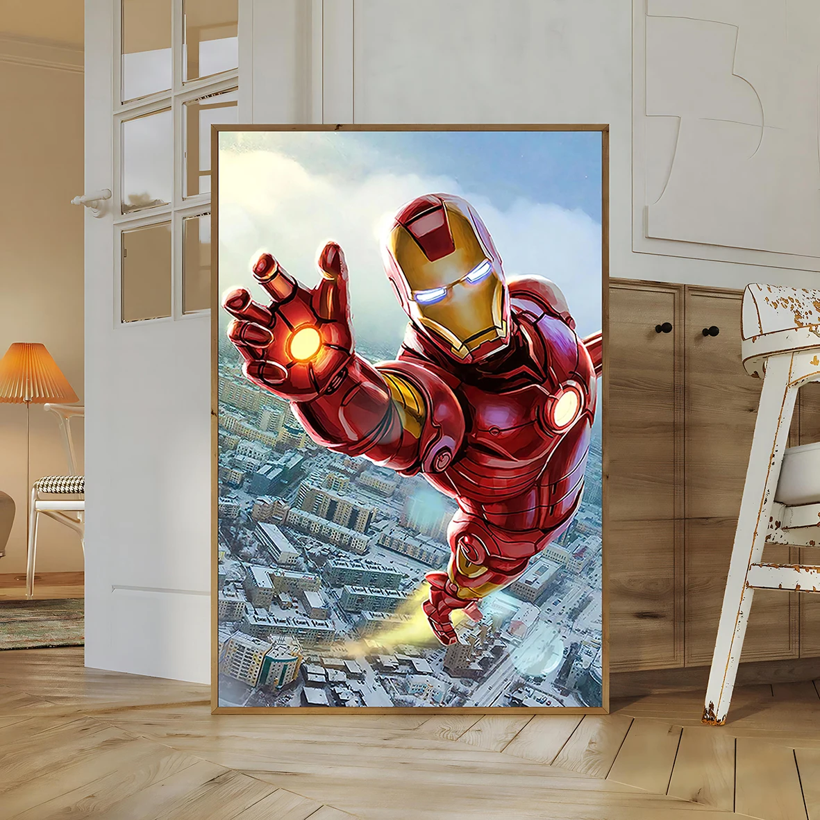 Iron Man Wall Art | Tony Stark & Robert Downey Jr. Marvel Cinematic Universe Print | MCU Avengers Collectible Poster