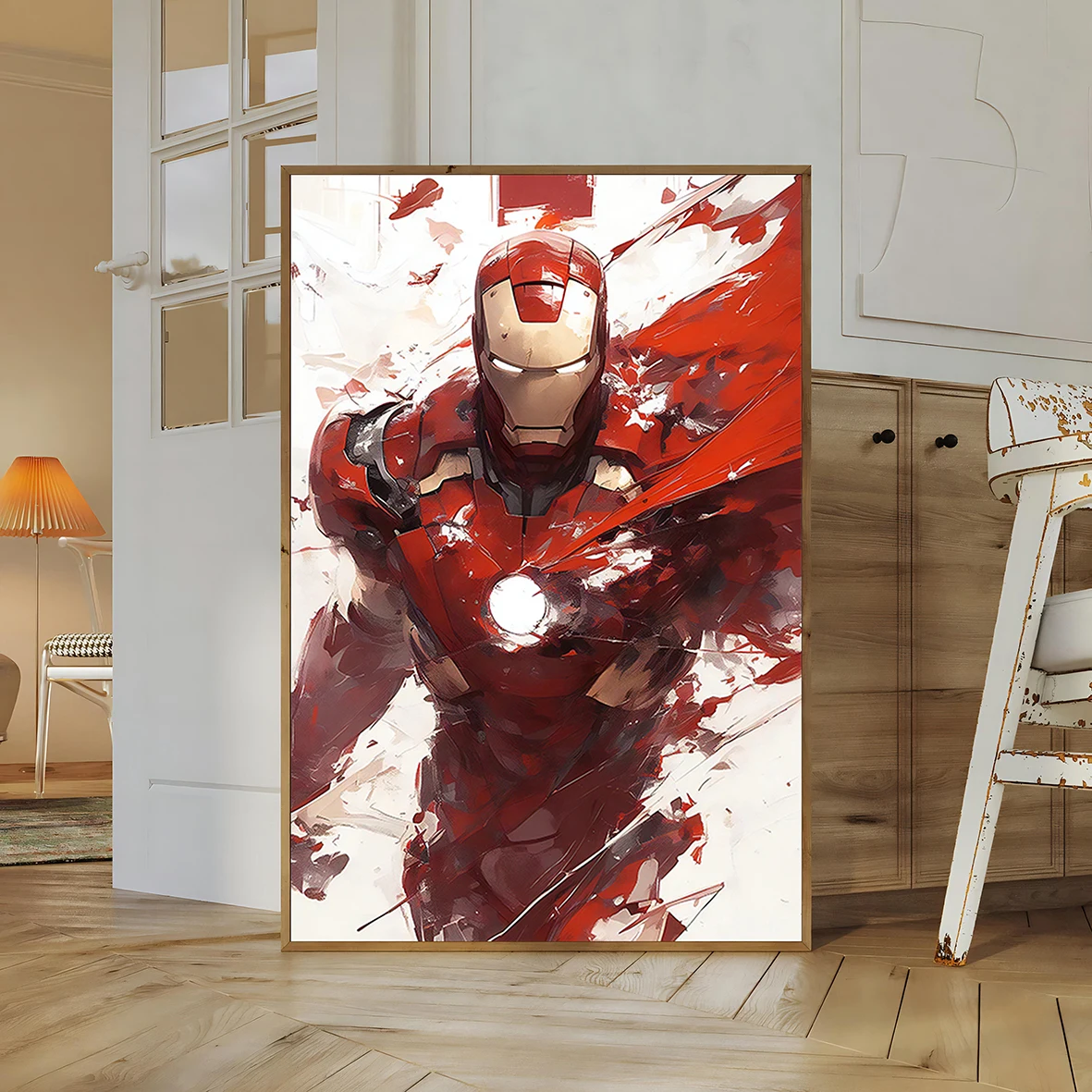 Iron Man Wall Art | Tony Stark & Robert Downey Jr. Marvel Cinematic Universe Print | MCU Avengers Poster