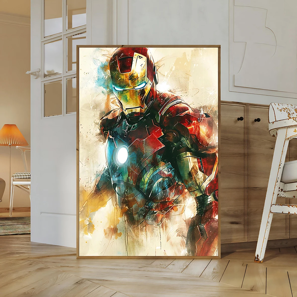 Iron Man Wall Art | Tony Stark & Robert Downey Jr. | Marvel MCU Avengers Print