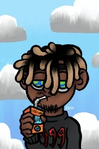 Juice WRLD Posters Pop Hip Hop Rapper Music Album Cover Aesthetic Pictures For Room Bar Canvas Painting Art Home Wall Decor Gift