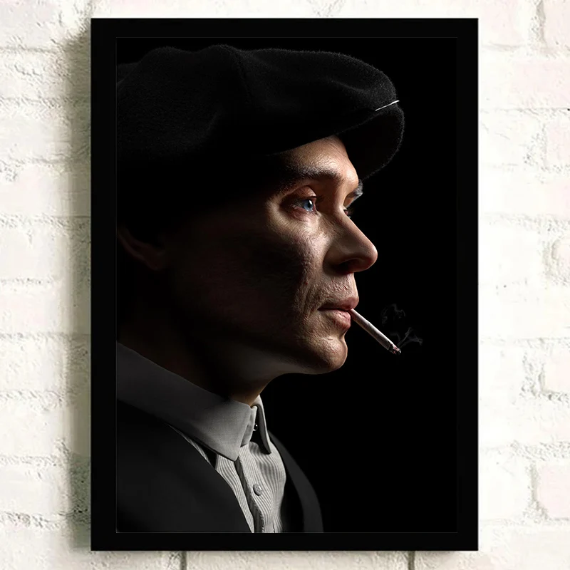 Peaky Blinders Tommy Shelby Poster – Cillian Murphy in Classic Cap and Suit - Image 3