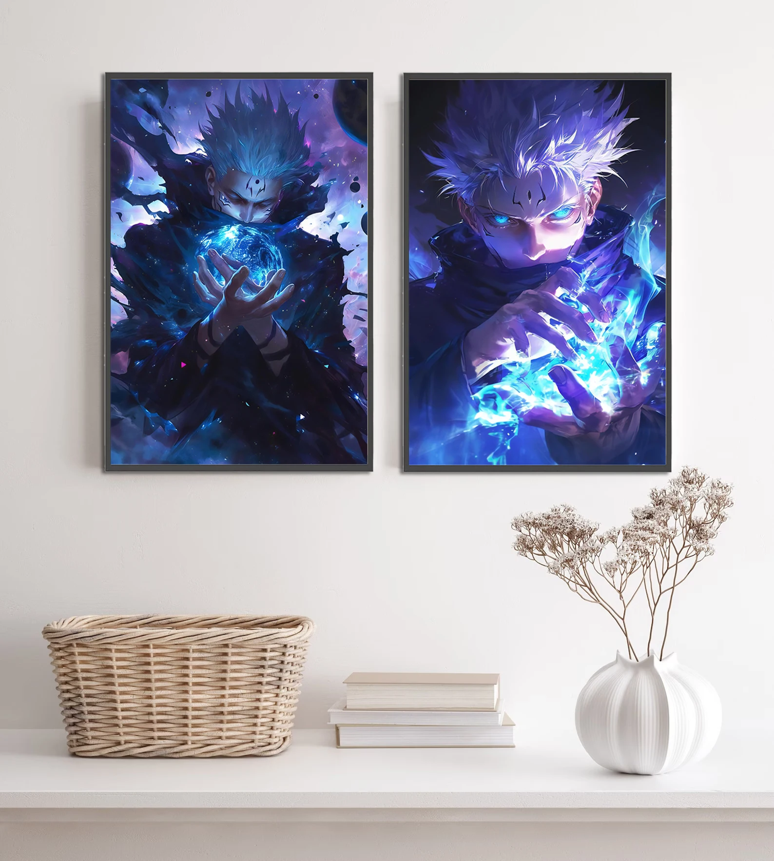 Satoru Gojo Jujutsu Kaisen Anime Wall Art | Premium Print Featuring Strongest JJK Characters | Official JJK Manga Merchandise - Image 3
