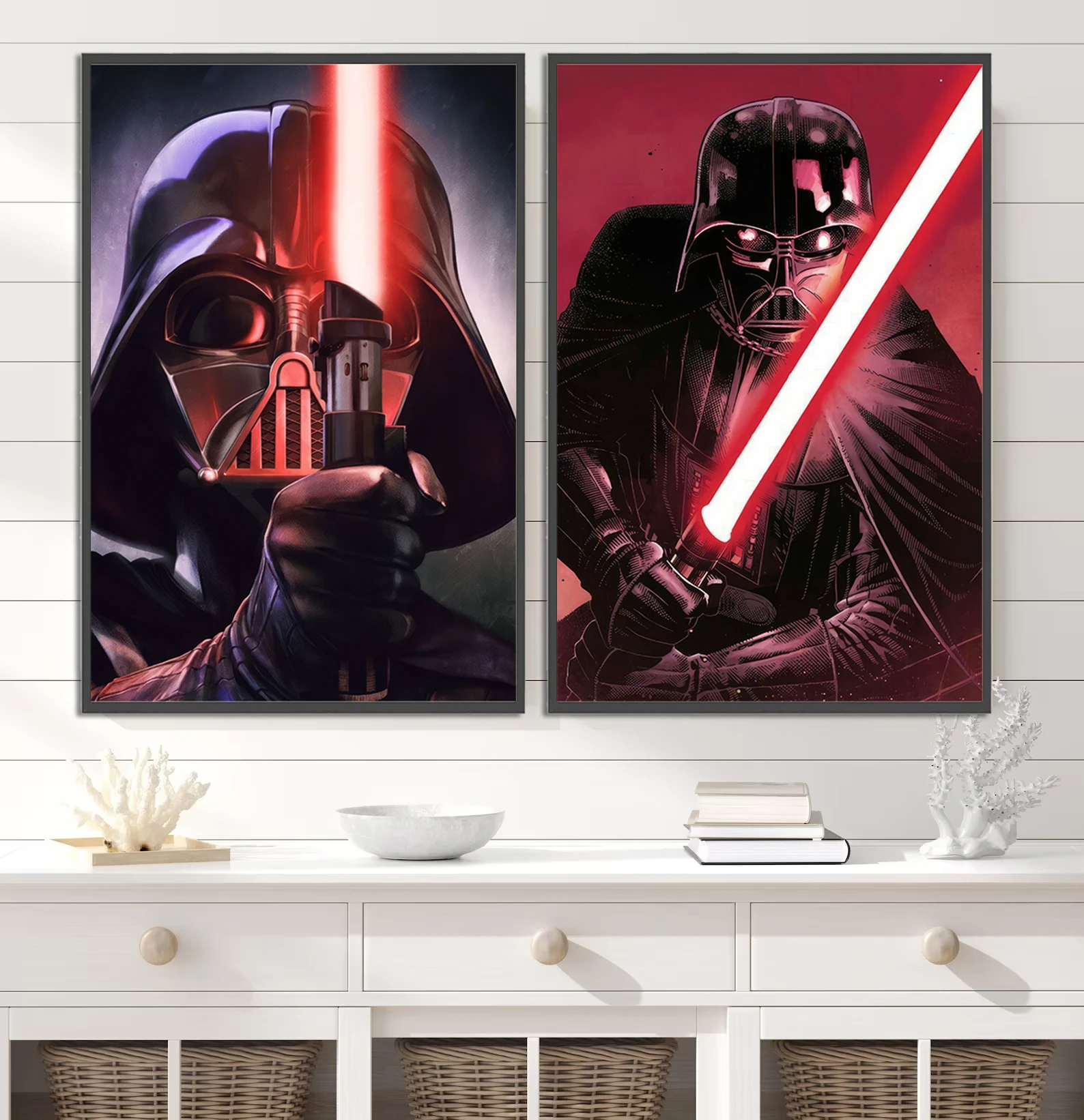 Star Wars Darth Vader Wall Art | Sith Lord Galactic Empire Print | Skywalker Saga Movie Poster - View 4