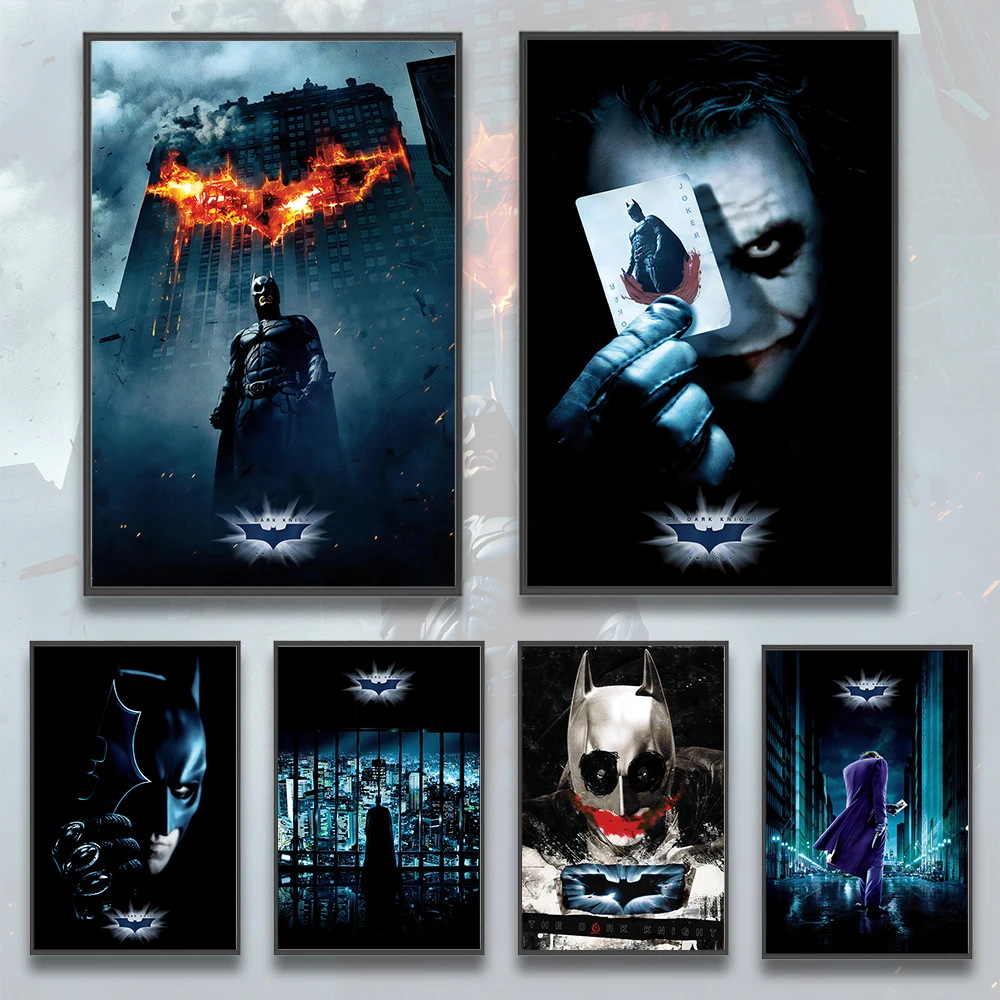 The Dark Knight: Harvey Dent Movie Poster – Christopher Nolan Batman Trilogy Wall Art Print - View 2