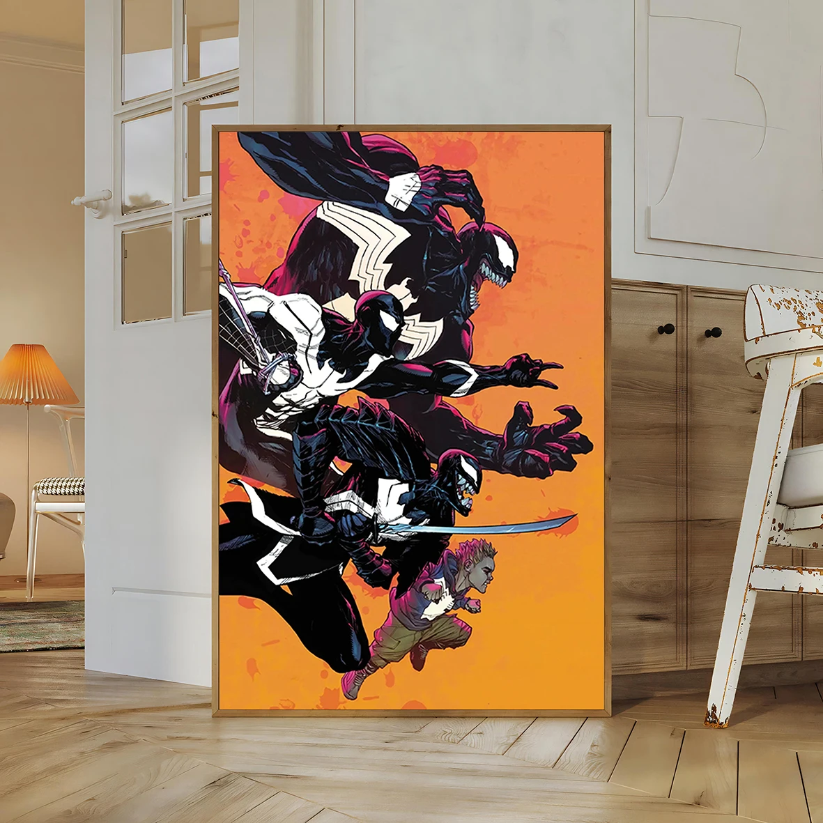 Venom Movie & Comics Wall Art | Tom Hardy Symbiote Print | Marvel's Eddie Brock, Carnage, Spider-Man vs Venom Poster