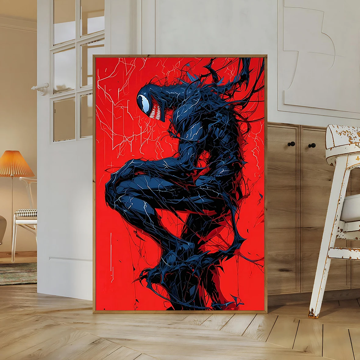 Venom Movie Poster | Tom Hardy Symbiote Wall Art | Marvel Anti-Hero Eddie Brock Print