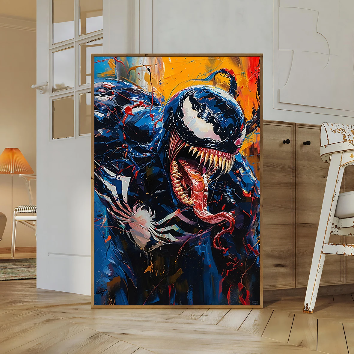 Venom Movie Poster | Tom Hardy Symbiote Wall Art | Marvel Comics Lethal Protector Print