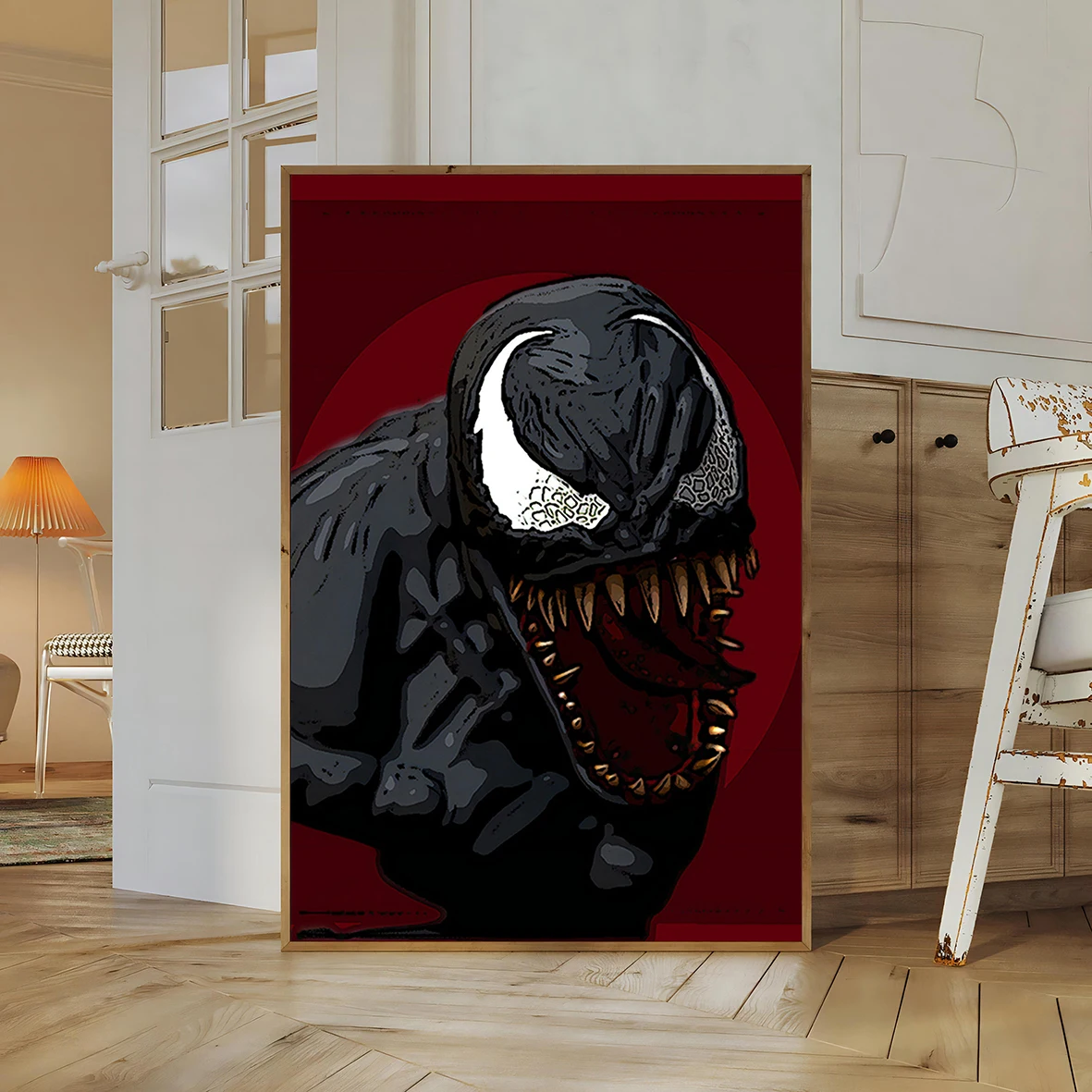 Venom Symbiote Wall Art: Official Marvel Comics Print Featuring Eddie Brock's Other Half, Inspired by the Venom Movie and Comic Books