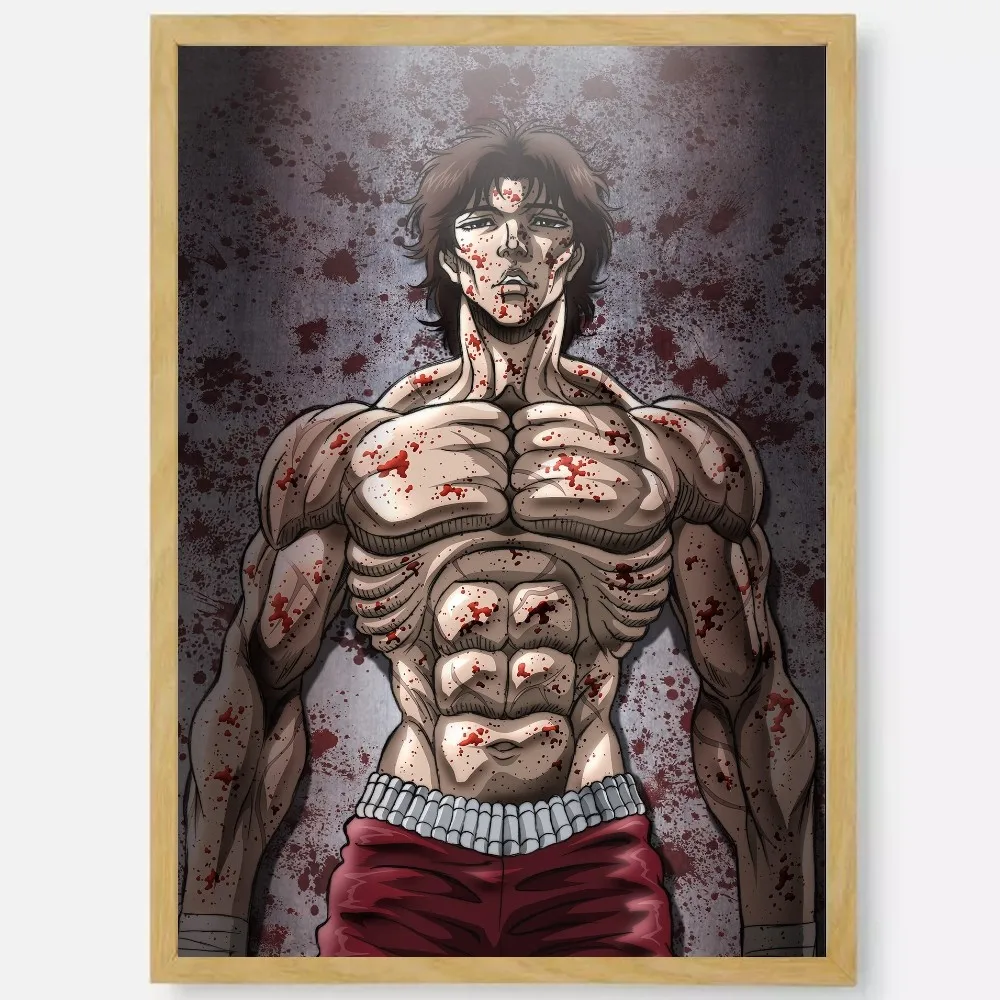 Baki Hanma Poster | Epic Baki the Grappler Anime Wall Art | Premium Manga Print Decor