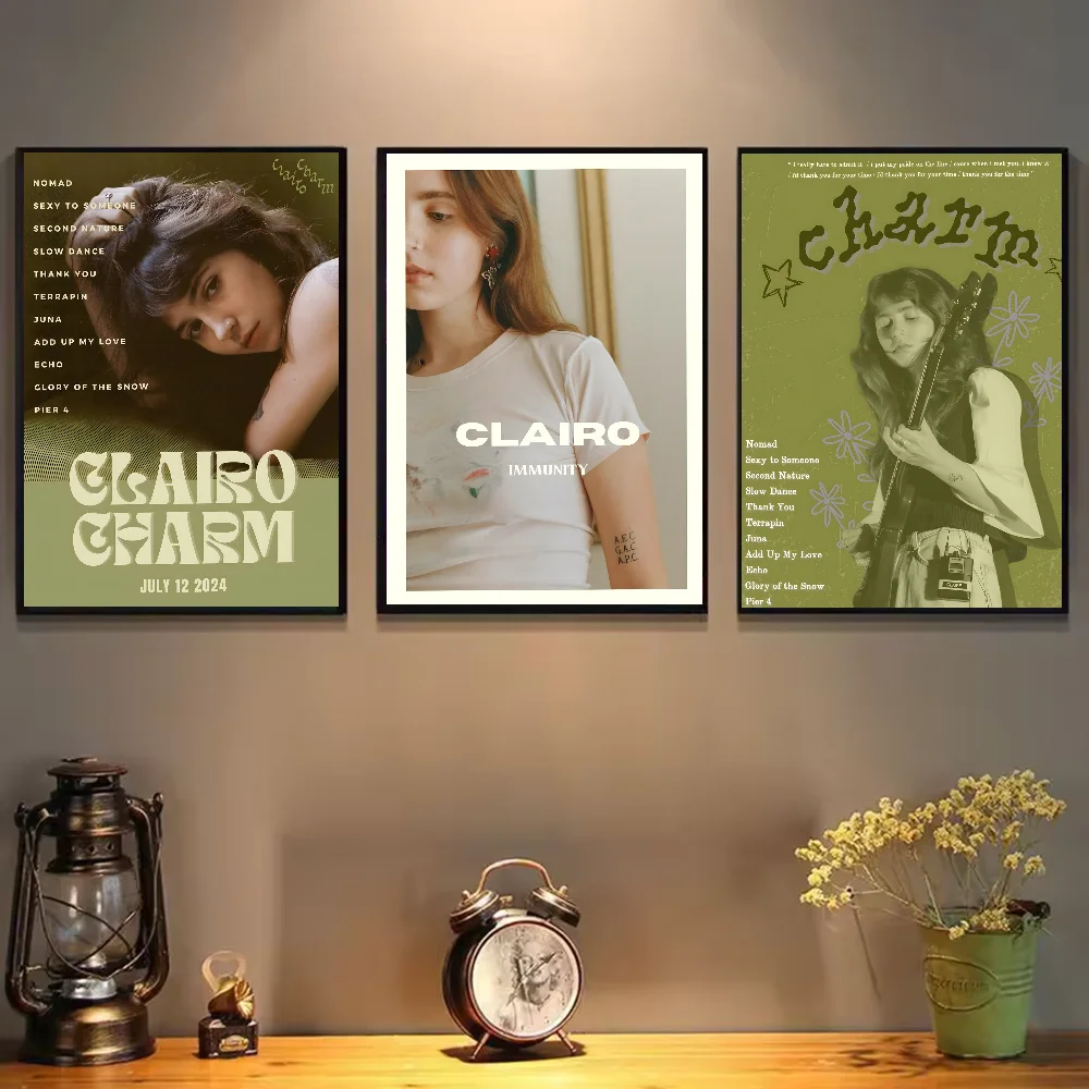 Clairo 'Charm Tour' Wall Art | Bedroom Pop Music Print | Claire Cottrill Indie Pop Poster - View 4