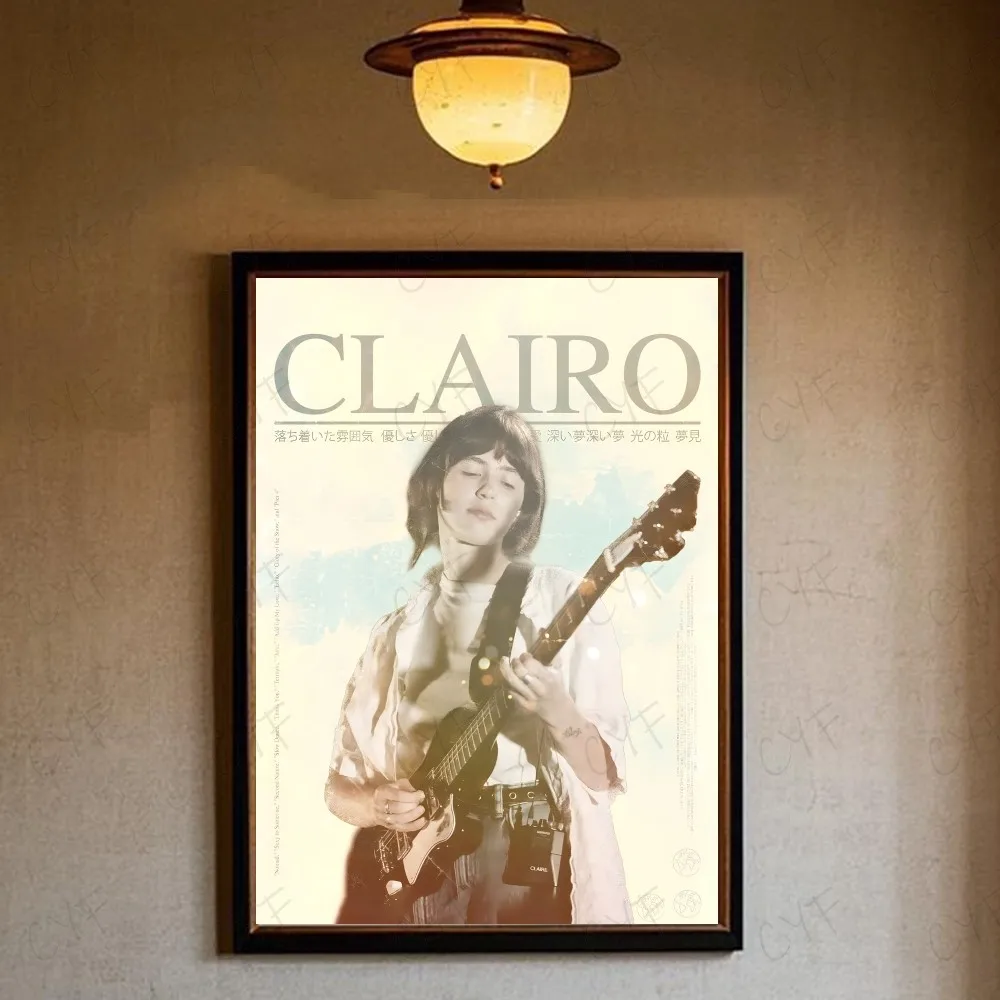 Clairo Poster | Sling & Immunity Era Wall Art | Bedroom Pop Indie Music Print | Claire Cottrill Merchandise