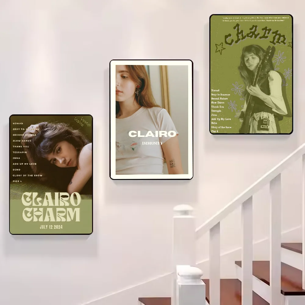 Clairo Poster Wall Art | Claire Cottrill Indie Pop Print | Sling & Immunity Album Aesthetic Merch - View 5