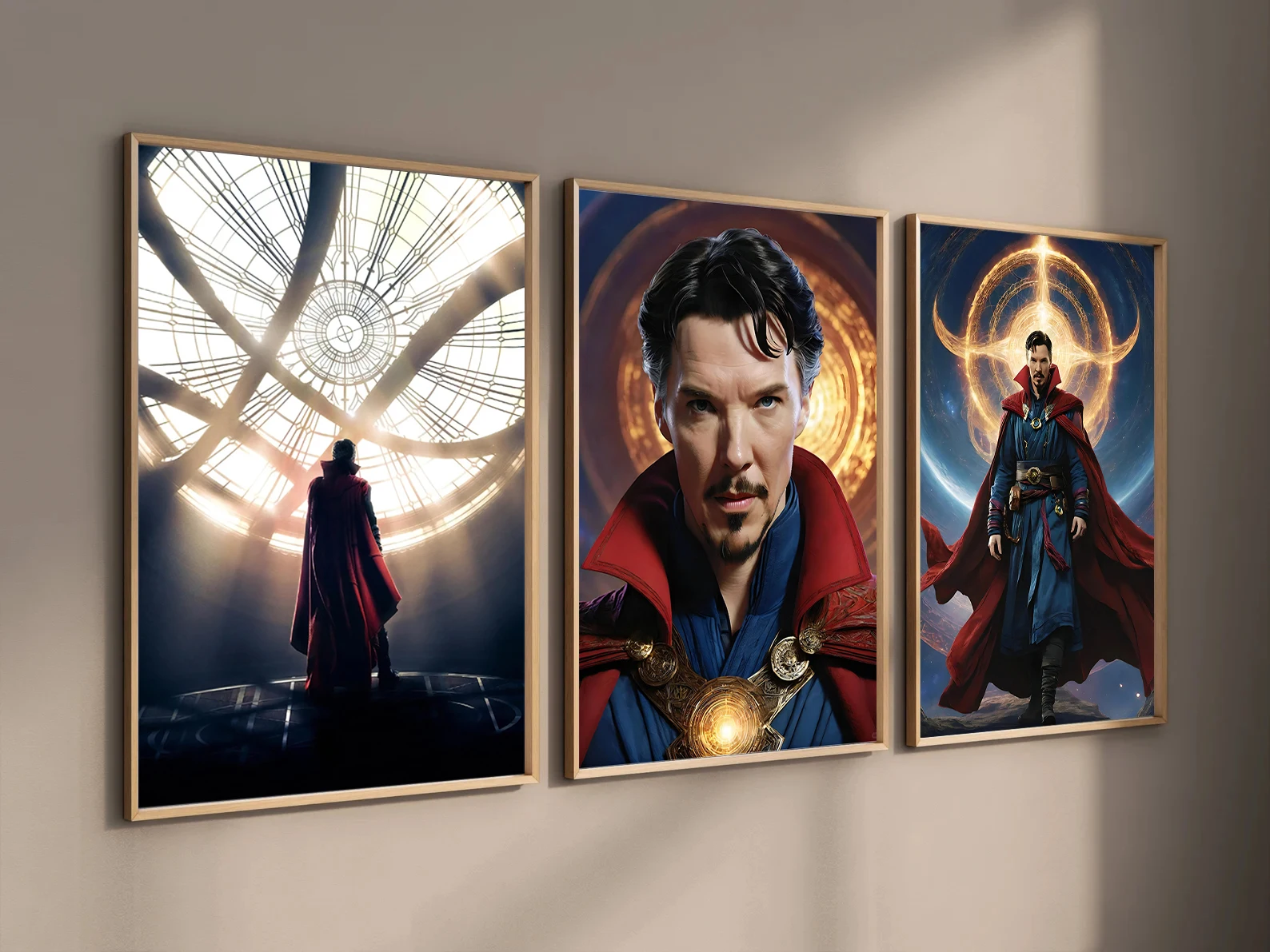Doctor Strange Wall Art | Benedict Cumberbatch Sorcerer Supreme Print | Marvel Movie Poster - View 6