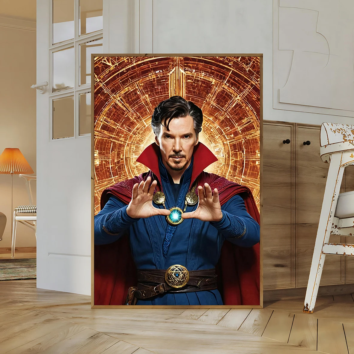 Doctor Strange Wall Art | Benedict Cumberbatch Sorcerer Supreme Print | Marvel Movie Poster