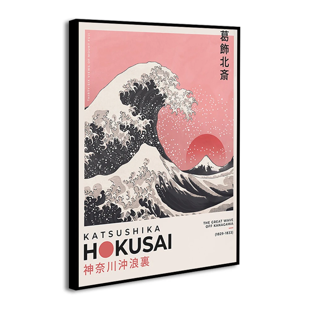 Katsushika Hokusai Wall Art: Hydrangea & Swallow Print – Ukiyo-e Japanese Woodblock Printing Masterpiece - View 5
