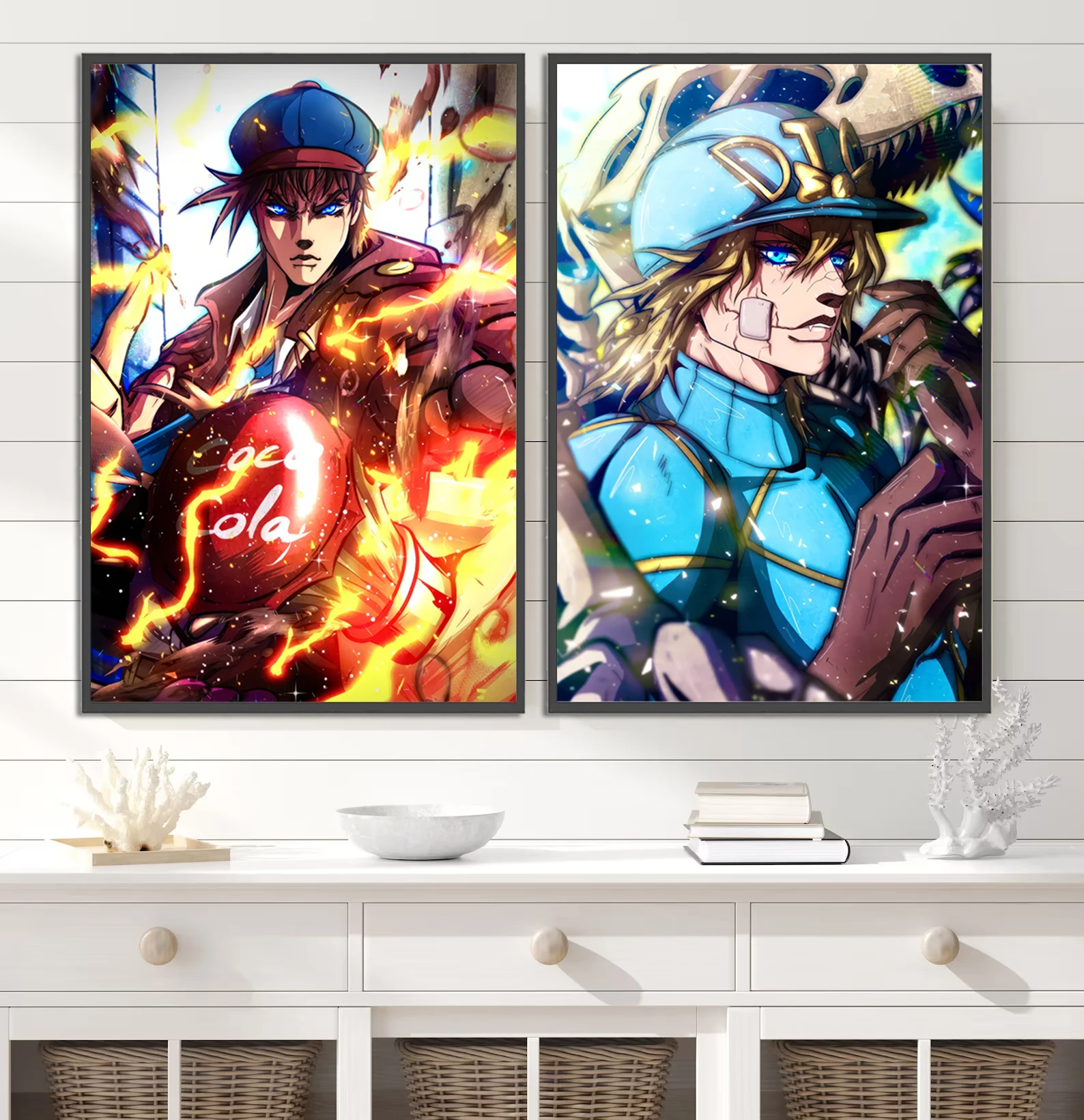 Leone Abbacchio & Moody Blues JoJo Wall Art | Golden Wind Character Print | Vento Aureo Premium Poster - View 4