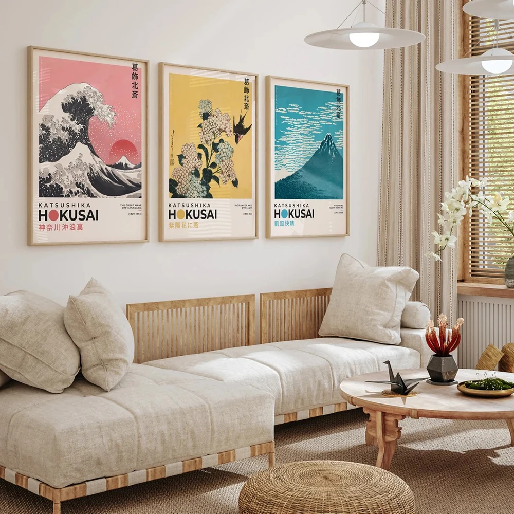 Ohara Koson Wall Art: Blossoming Cherry (1932) | Japanese Woodblock Print, Shin-Hanga Kacho-e Masterpiece - View 3