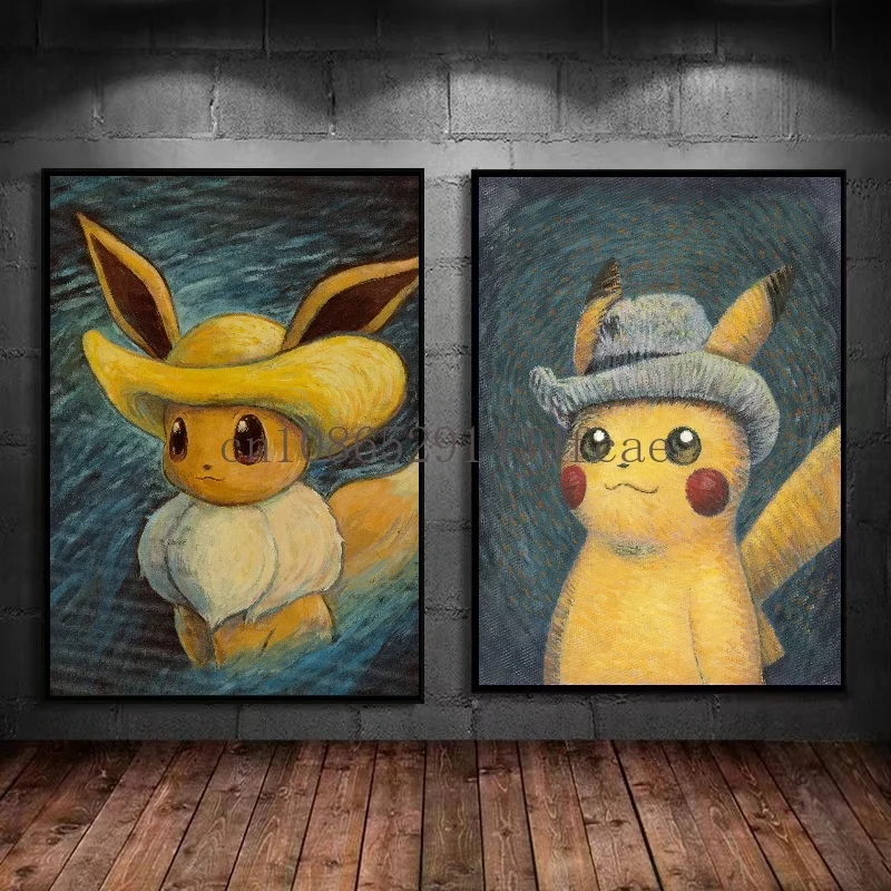 Psyduck: The Scream Pokémon Wall Art - Confused Water-Type Print, Featuring Misty's Psyduck & Golduck Evolution - View 2