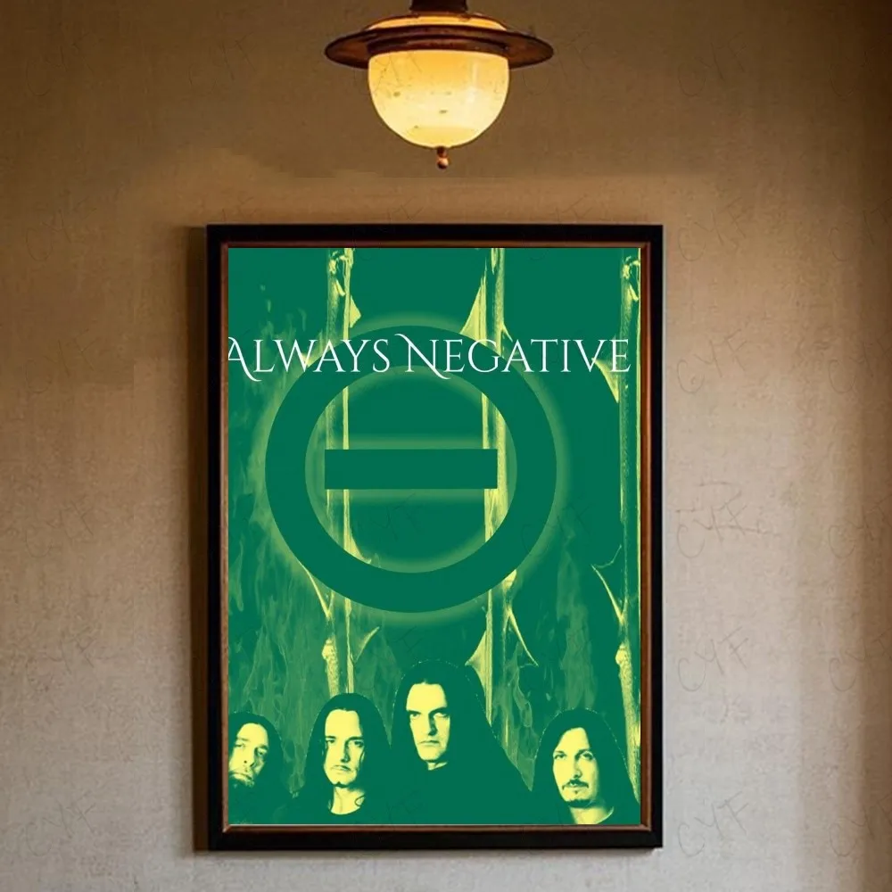 Type O Negative Band Poster | Gothic Metal Wall Art Print | Peter Steele Tribute Decor | Rock Music Memorabilia