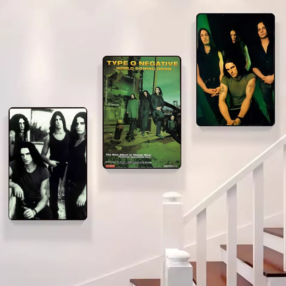 Type O Negative Bloody Kisses Album Art Poster | Gothic Metal Band Wall Art Print | Peter Steele Vintage Music Memorabilia for Home, Bar, and Living Room Decoration - View 4