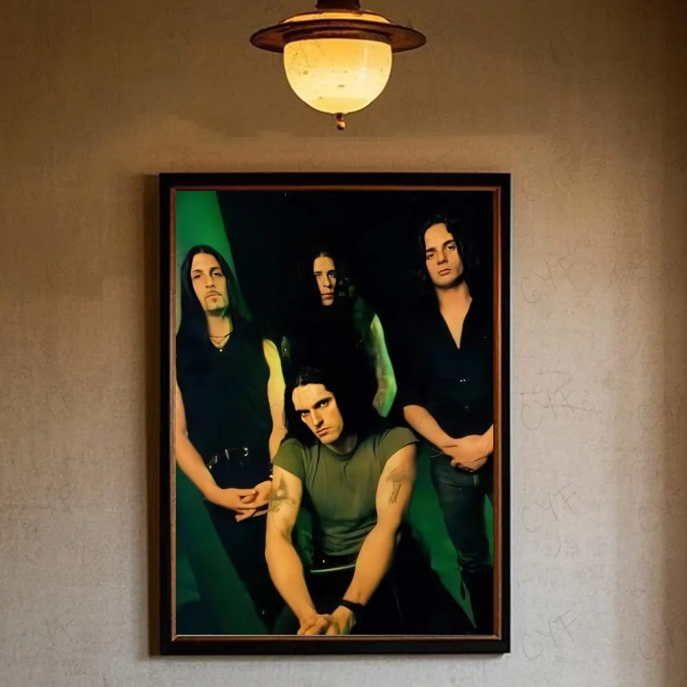 Type O Negative Poster ft. Peter Steele | Gothic Metal Band Wall Art Print | 90s Rock Music Decor | October Rust Fan Memorabilia
