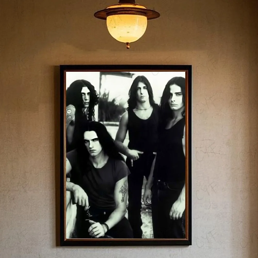 Type O Negative Poster ft. Peter Steele - Gothic Metal Band Wall Art, Vintage Rock Print, Music Memorabilia for Home Decor