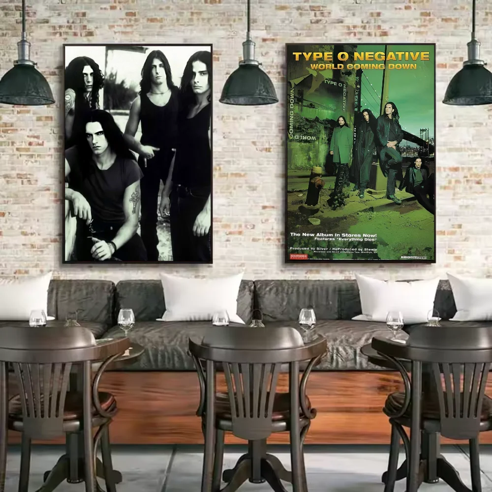 Type O Negative Poster | Gothic Metal Wall Art Print | Peter Steele Vintage Band Decor for Home, Bar, Living Room | Aesthetic Music Memorabilia - View 6
