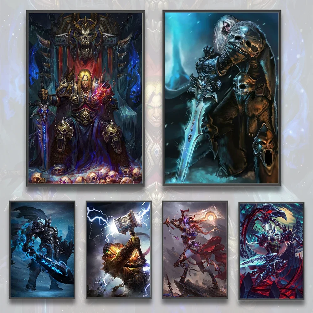 Vol'jin World of Warcraft Wall Art | Shadow Hunter & Darkspear Leader Print | Epic Troll Lore Gaming Poster - View 2