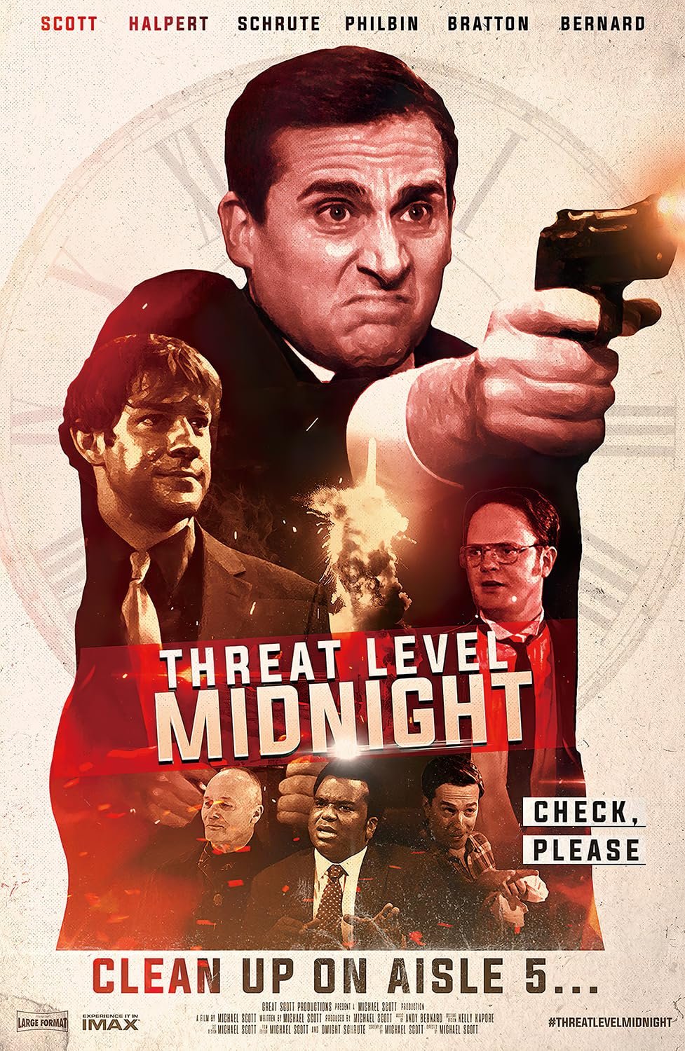 Threat Level Midnight Poster Review: A Design Masterclass