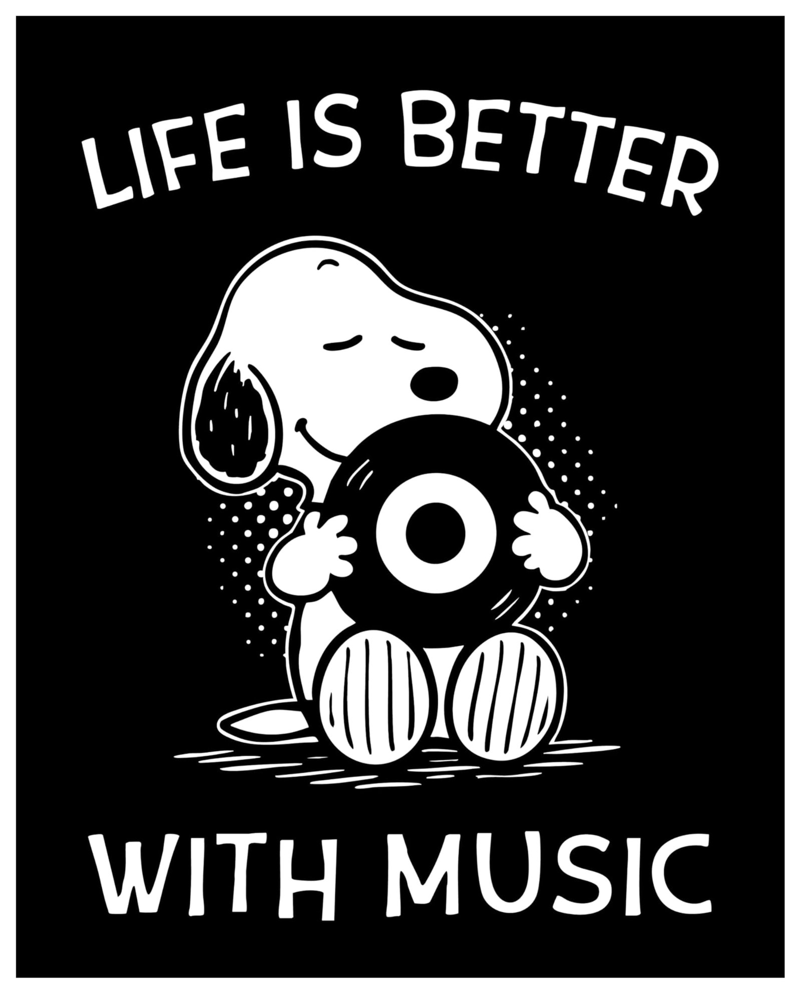 Vintage Music Dog Art: Elevate Your Room Aesthetic