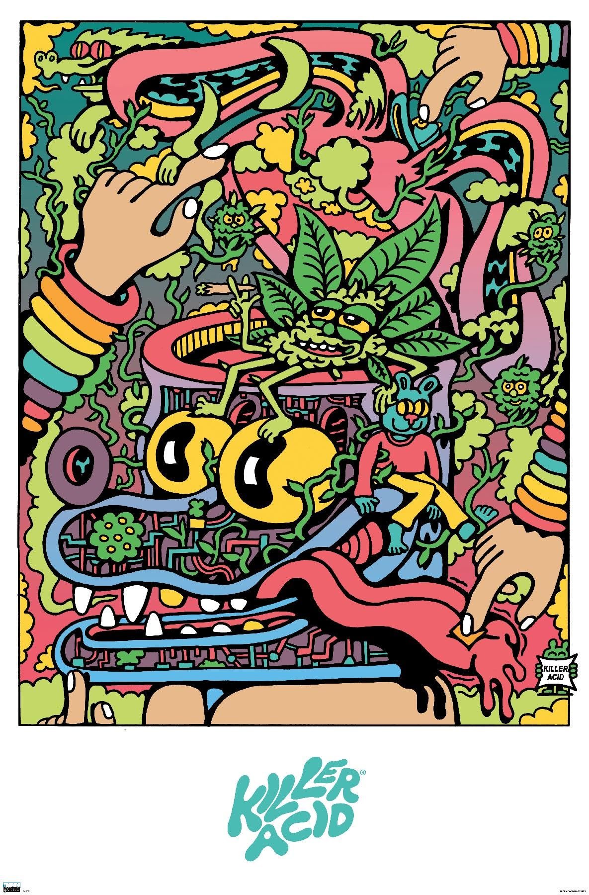 Killer Acid Psychonaut Poster: A Psychedelic Decor Deep Dive